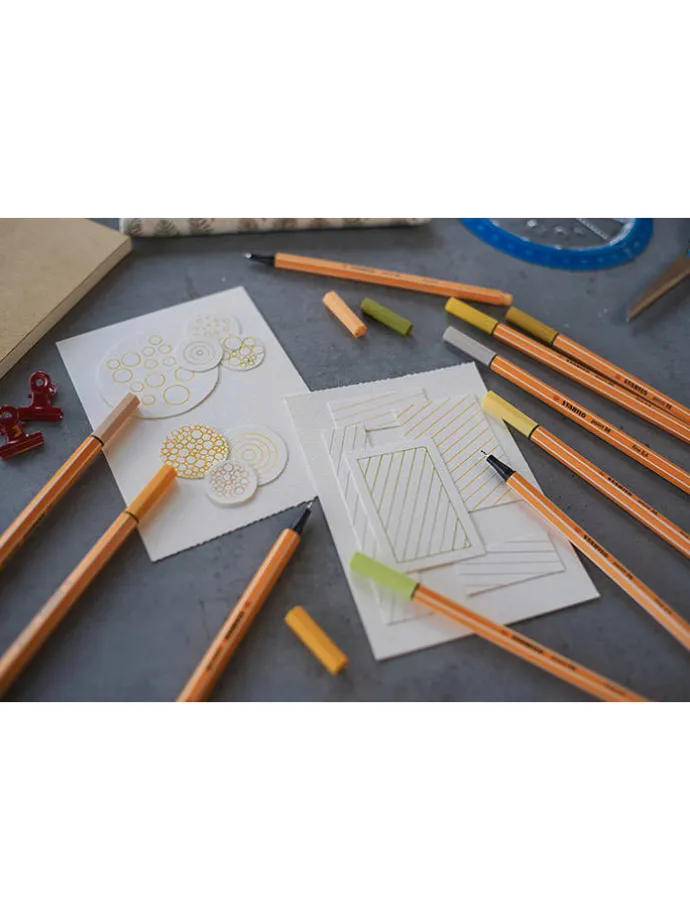 Fineliners "STABILO point 88" - 10 stuks