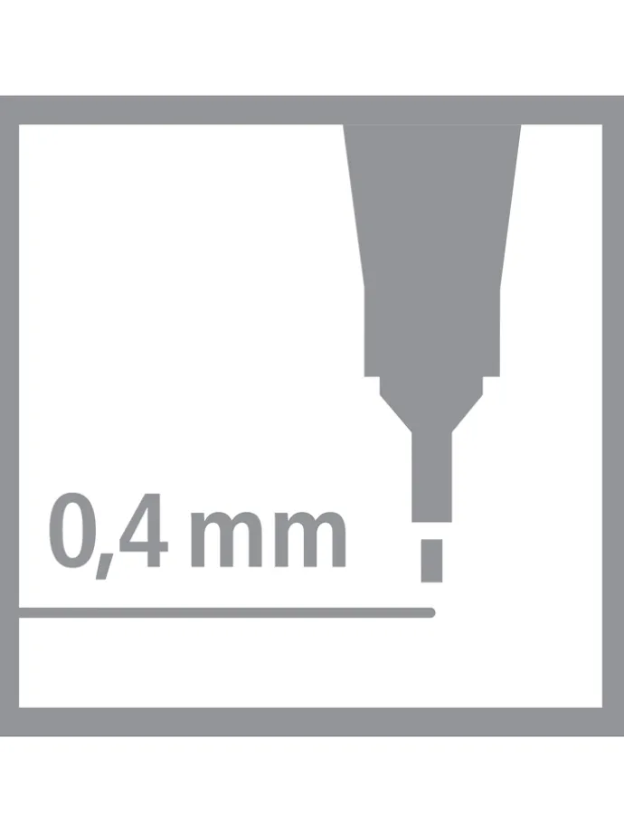 Fineliners "STABILO point 88" - 10 stuks