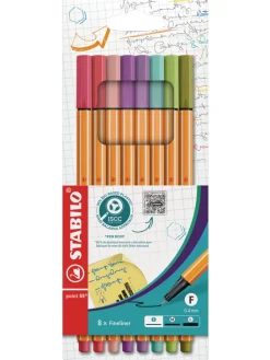Fineliners ''STABILO point 88'' - 8 stuks