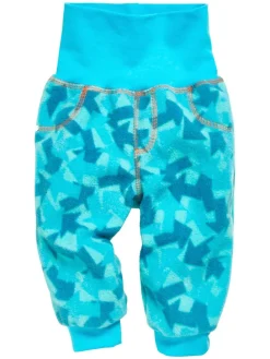 Fleece broek lichtblauw
