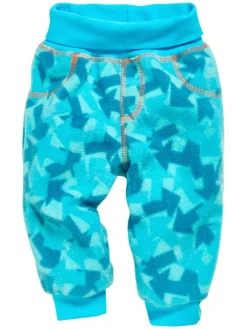 Fleece broek lichtblauw