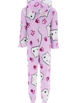 Fleece pakje "Gabby's Dollhouse" paars