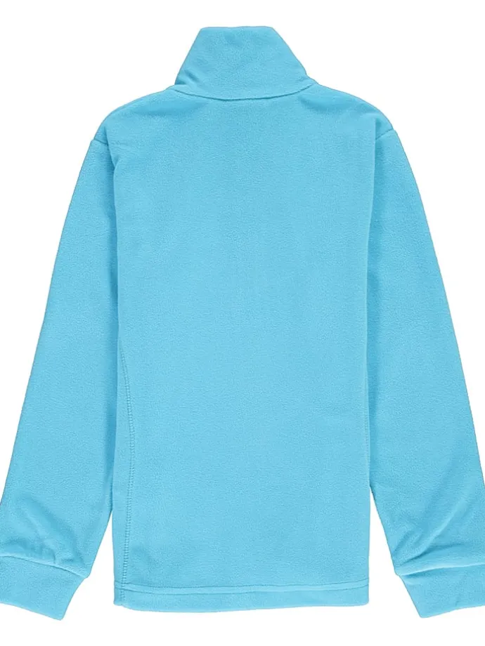 Fleece trui lichtblauw
