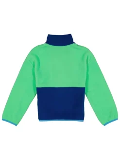 Fleece trui "Taunus" groen/donkerblauw