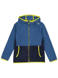 Fleece vest blauw