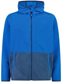 Fleece vest blauw