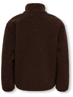 Fleece vest "Eva" bruin