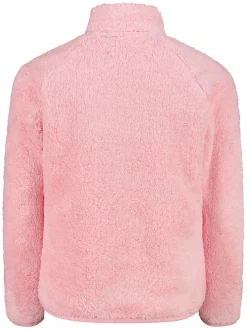 Fleece vest lichtroze