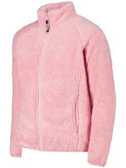 Fleece vest lichtroze