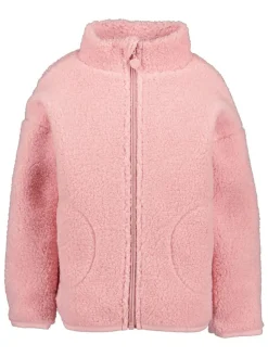 Fleece vest lichtroze