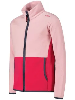 Fleece vest lichtroze/roze