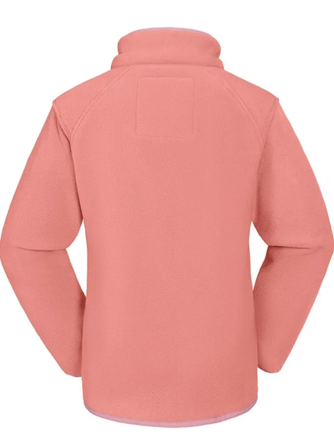 Fleece vest "Linnea" lichtroze