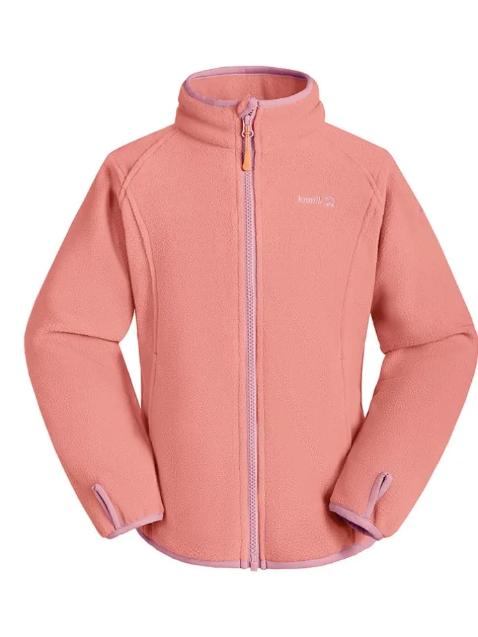 Fleece vest "Linnea" lichtroze