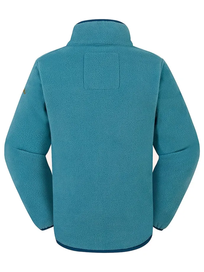 Fleece vest "Ridley" turquoise