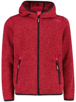 Fleece vest rood