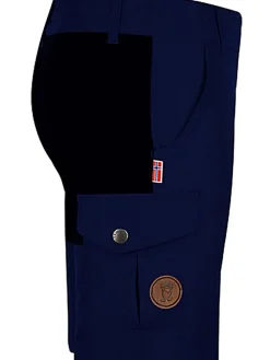 Functioneel short "Hammerfest" donkerblauw