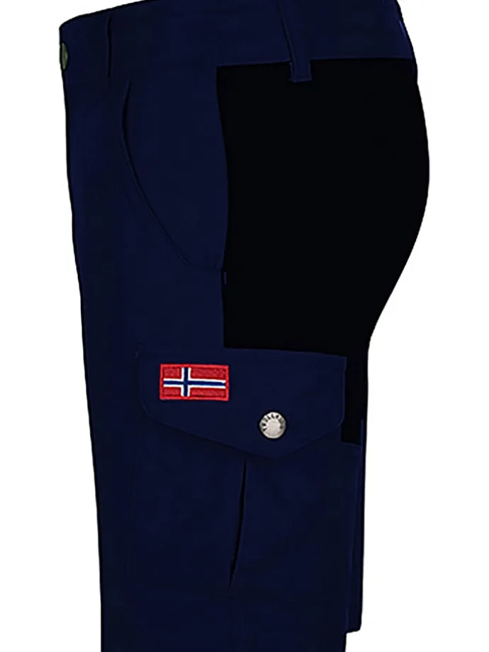 Functioneel short "Hammerfest" donkerblauw