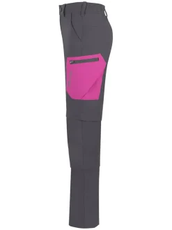 Functionele afritsbroek "Preikestolen Double Zip-Off" grijs