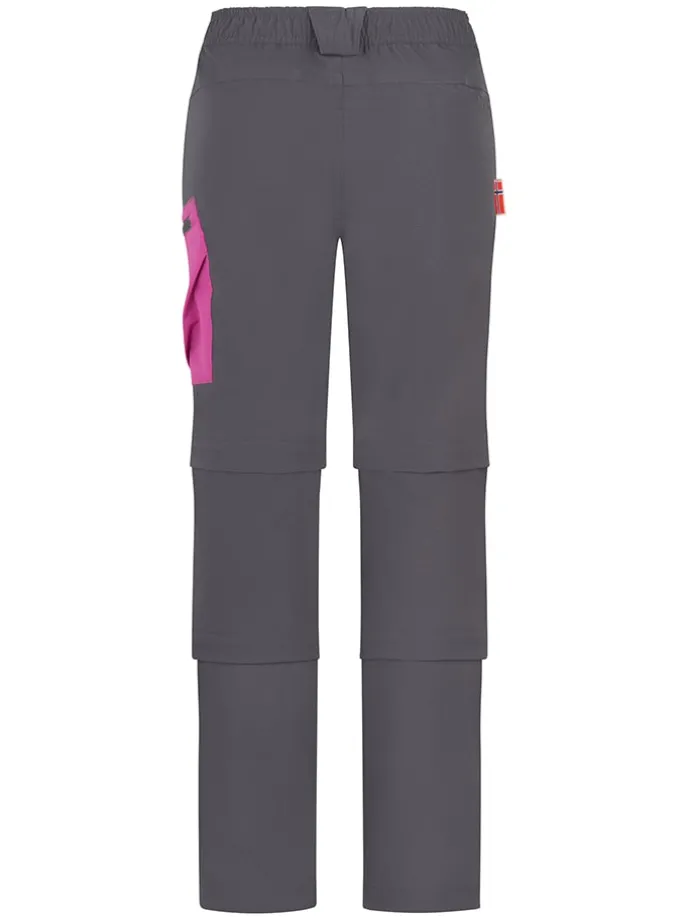 Functionele afritsbroek "Preikestolen Double Zip-Off" grijs