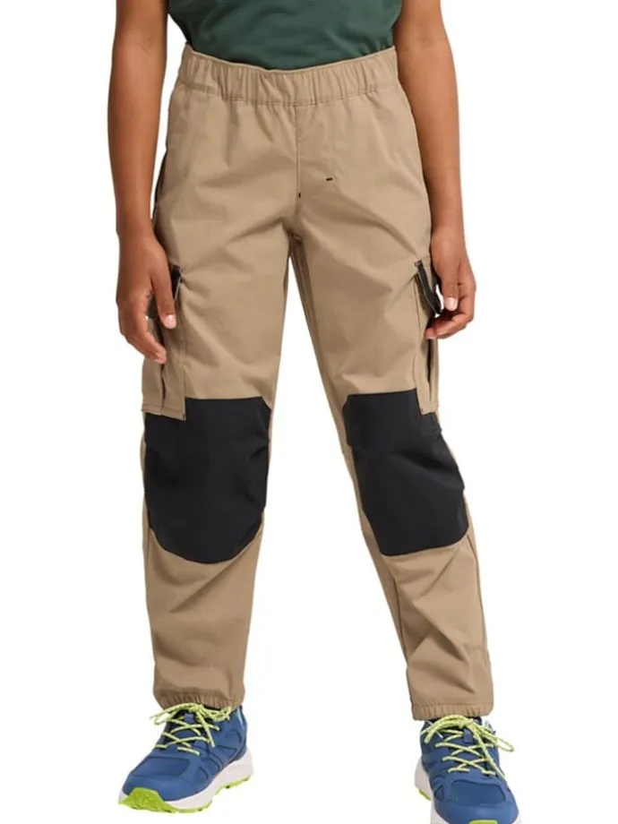 Functionele broek beige/zwart