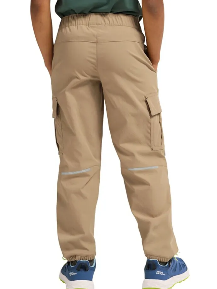 Functionele broek beige/zwart