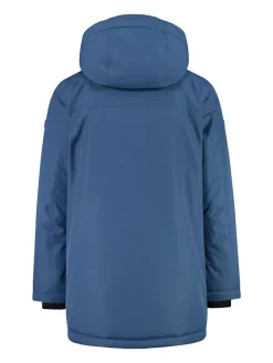 Functionele jas blauw