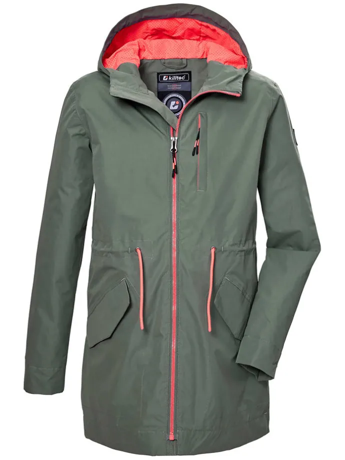 Functionele parka "Kos 148" olijfgroen