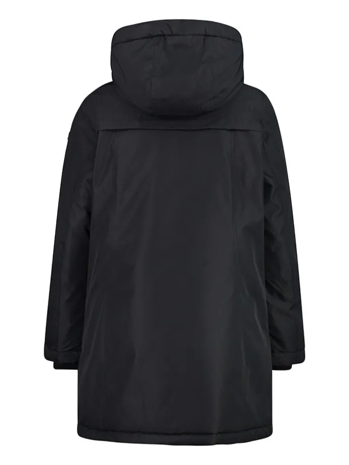 Functionele parka zwart