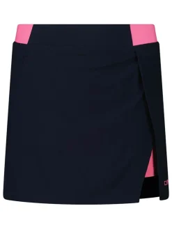 Functionele skorts donkerblauw/lichtroze