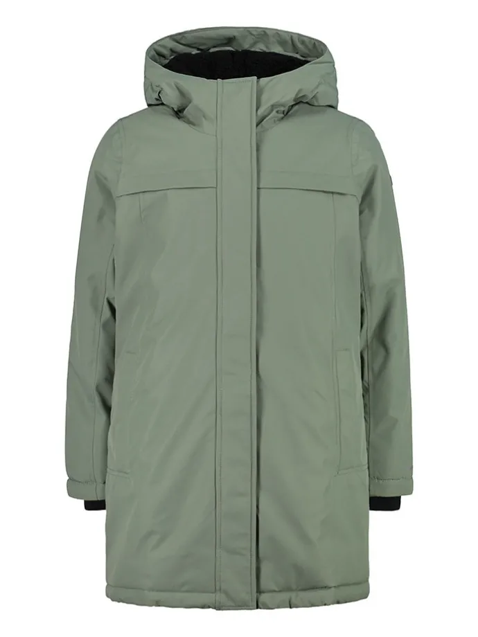 Funtionele parka saliegroen