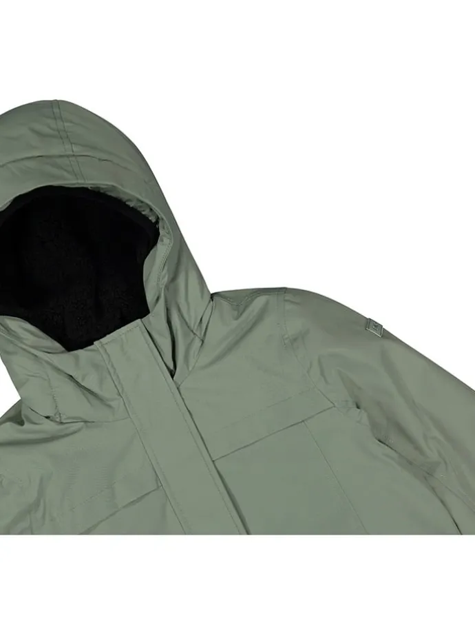 Funtionele parka saliegroen