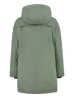 Funtionele parka saliegroen