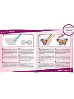 Gipsgietset "Glitter Vlinders" - vanaf 6 jaar