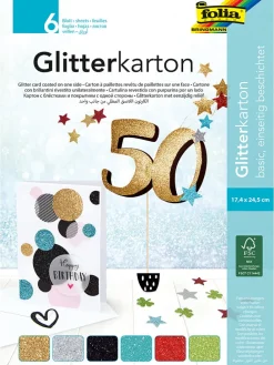 Glitterkarton 