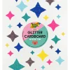 Glitter knutselpapier "Rainbow" - vanaf 5 jaar - 6 vellen