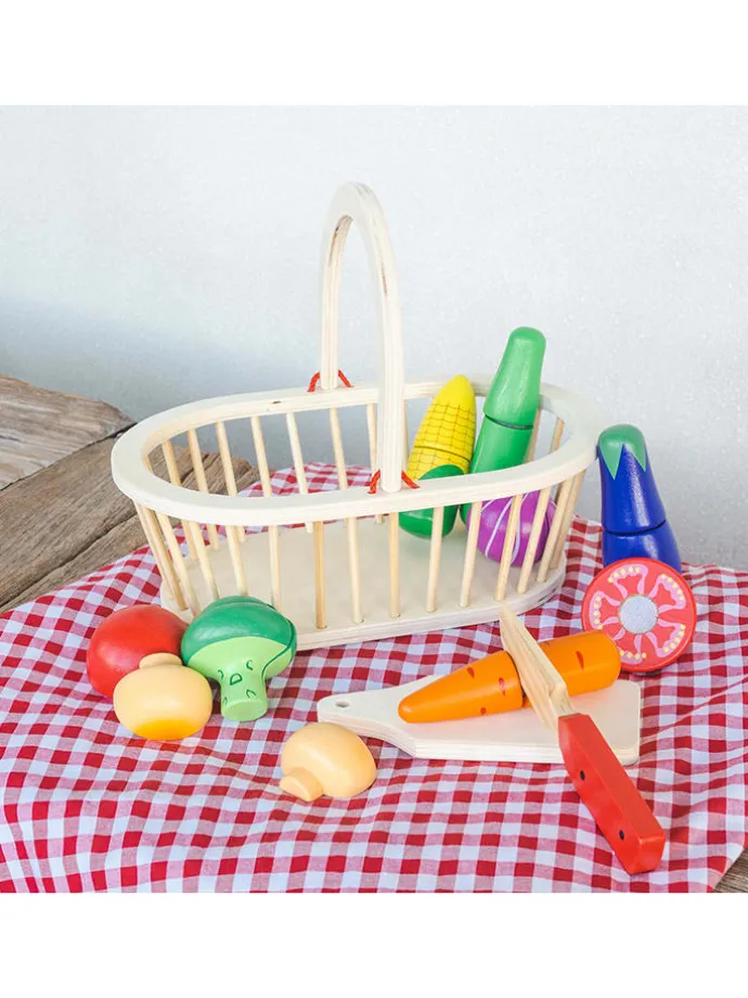 Groentenmand met accessoires - vanaf 2 jaar