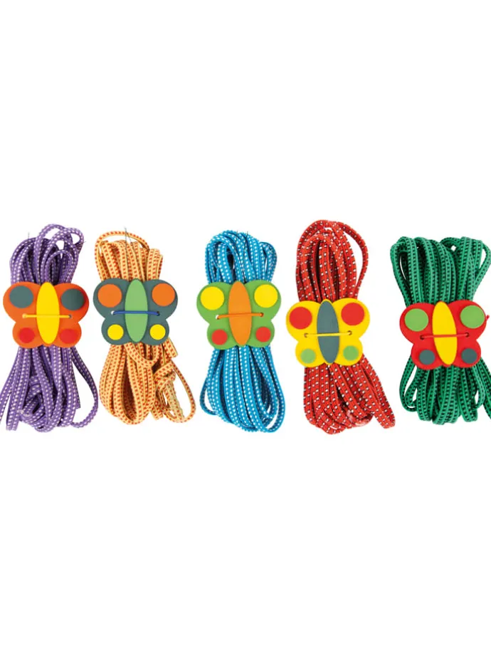 Gummitwist "Vlinders" - 5 stuks - vanaf 5 jaar