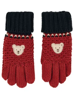 Handschoenen rood/zwart