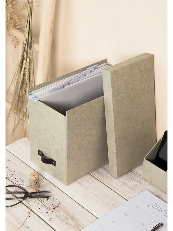Hangmappenbox "Johan" beige - A4