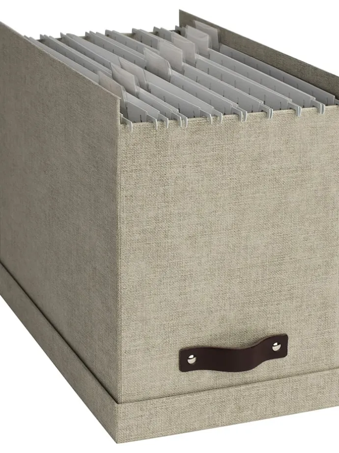 Hangmappenbox "Johan" beige - A4