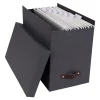 Hangmappenbox "Johan" zwart - A4