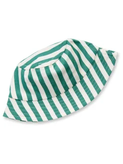 Hoed "Beke" groen/crème