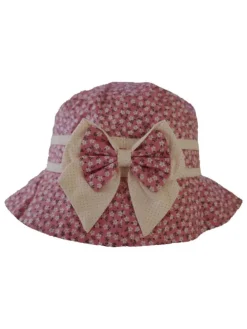 Hoed roze/beige
