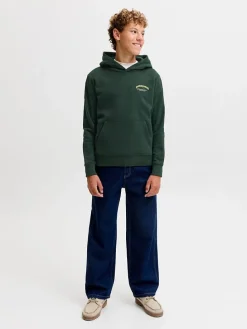 Hoodie donkergroen