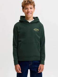 Hoodie donkergroen