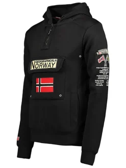 Hoodie "Gymclass" zwart