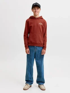 Hoodie roodbruin
