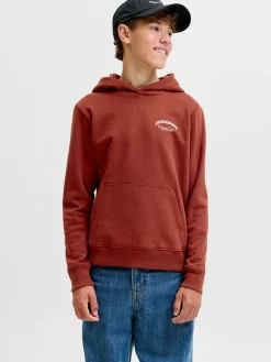 Hoodie roodbruin