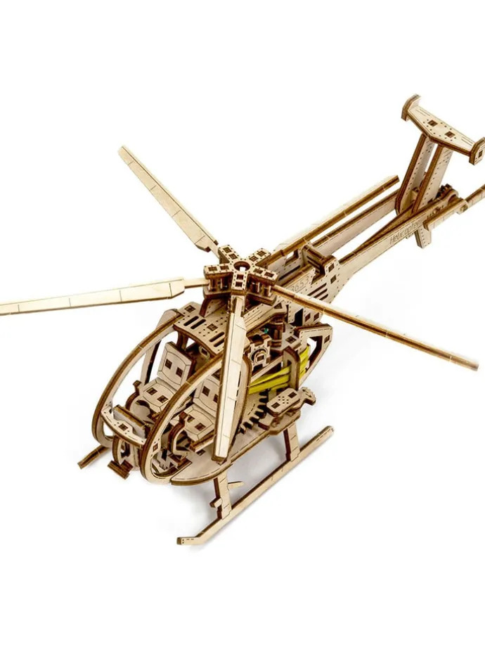 Houten functioneel model "Revell - Tiny Adventures - Helicopter" - vanaf 10 jaar