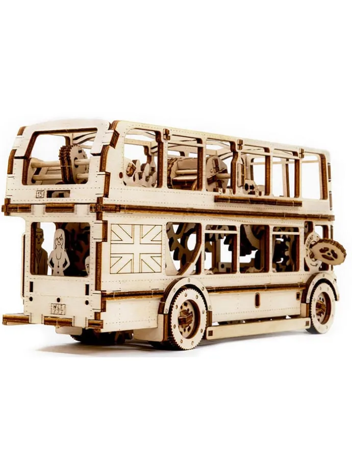 Houten functioneel model "Revell - Tiny Adventures - London Bus" - vanaf 10 jaar